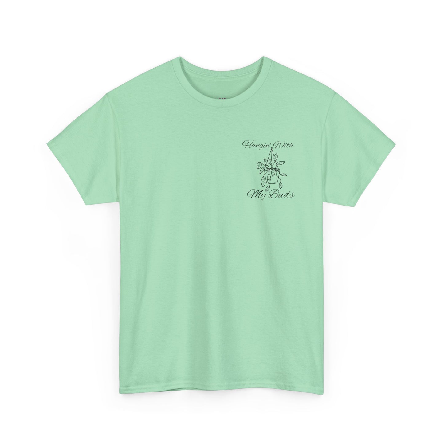 Hangin' With My Buds // Unisex Heavy Cotton Tee - Perfect for Everyday Comfort