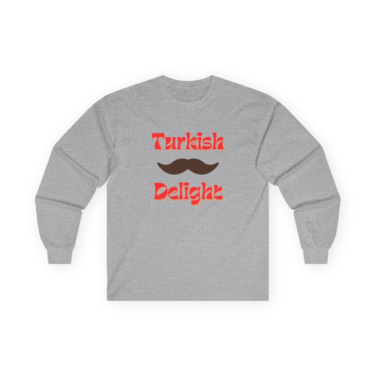 Turkish Delight // Long Sleeve Tee - Fun Unisex Shirt for Food Lovers