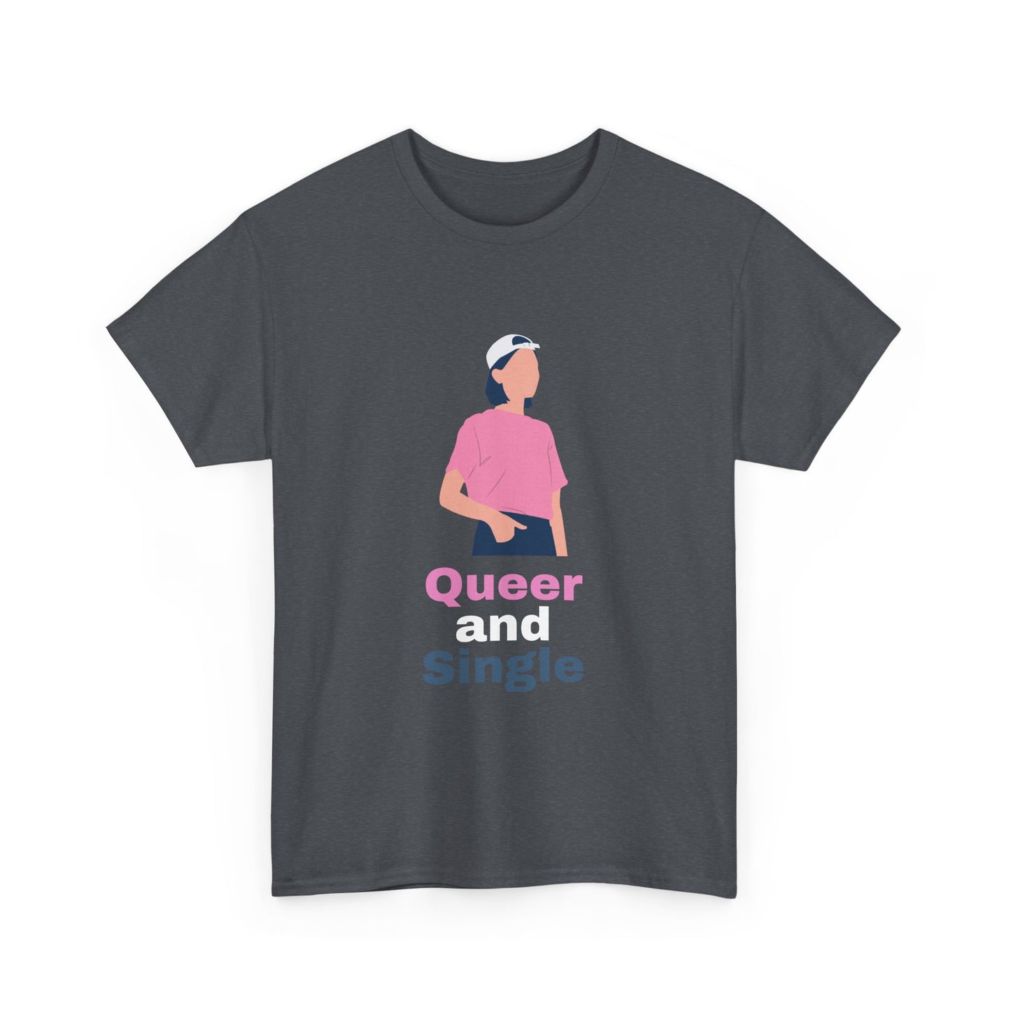 Queer and Single // Short Sleeve Tee