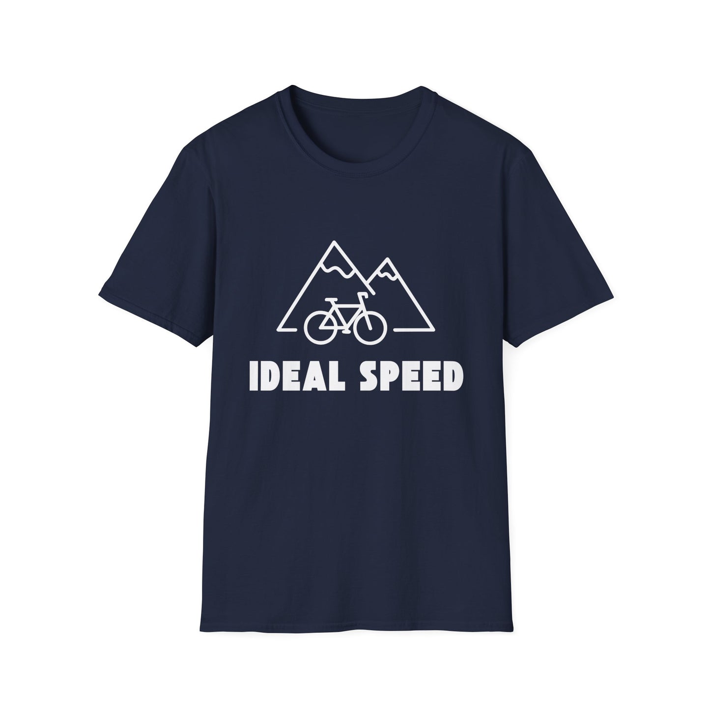 Ideal Speed (Mountain Bike) // Unisex Softstyle T-Shirt