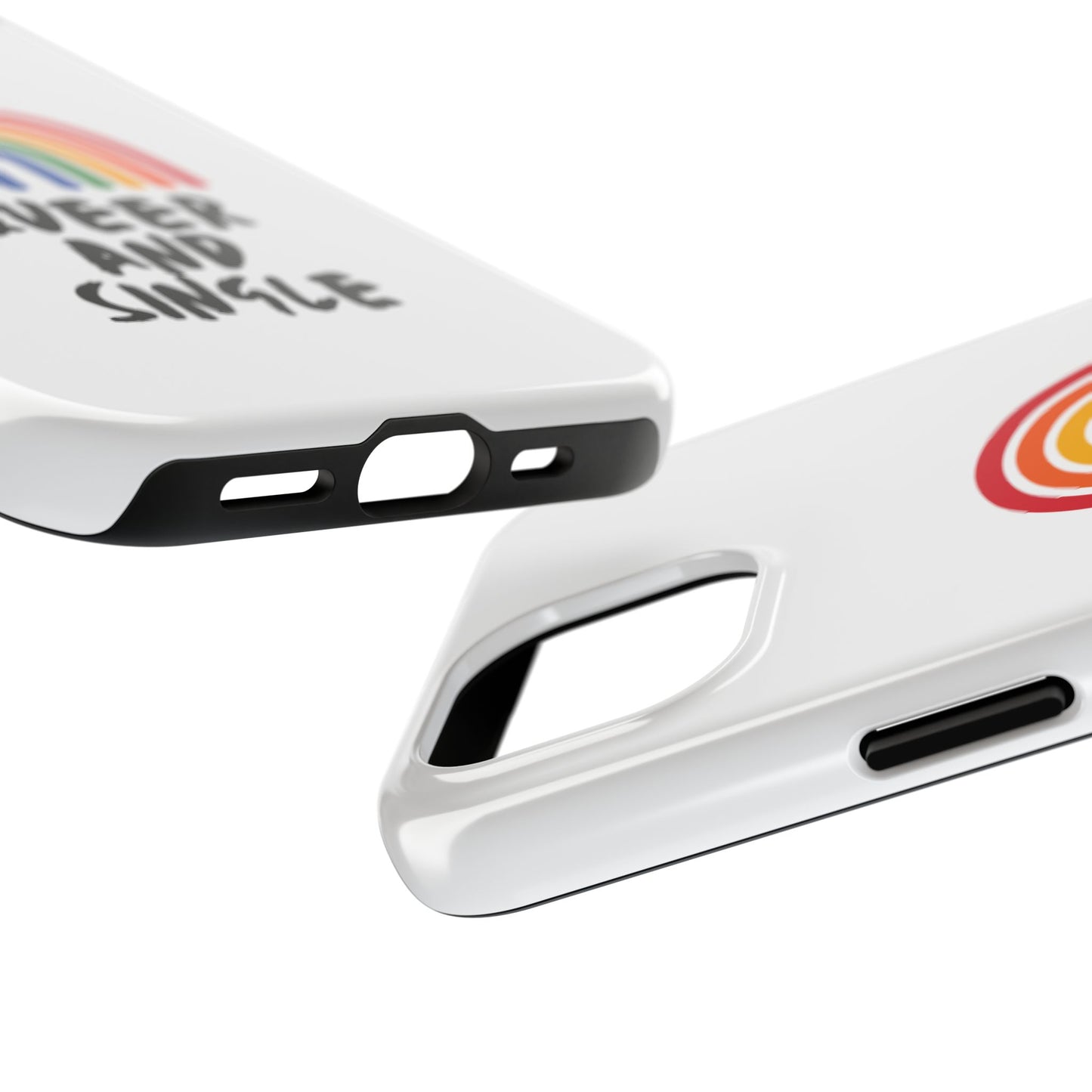 Queer and Single // Phone Case