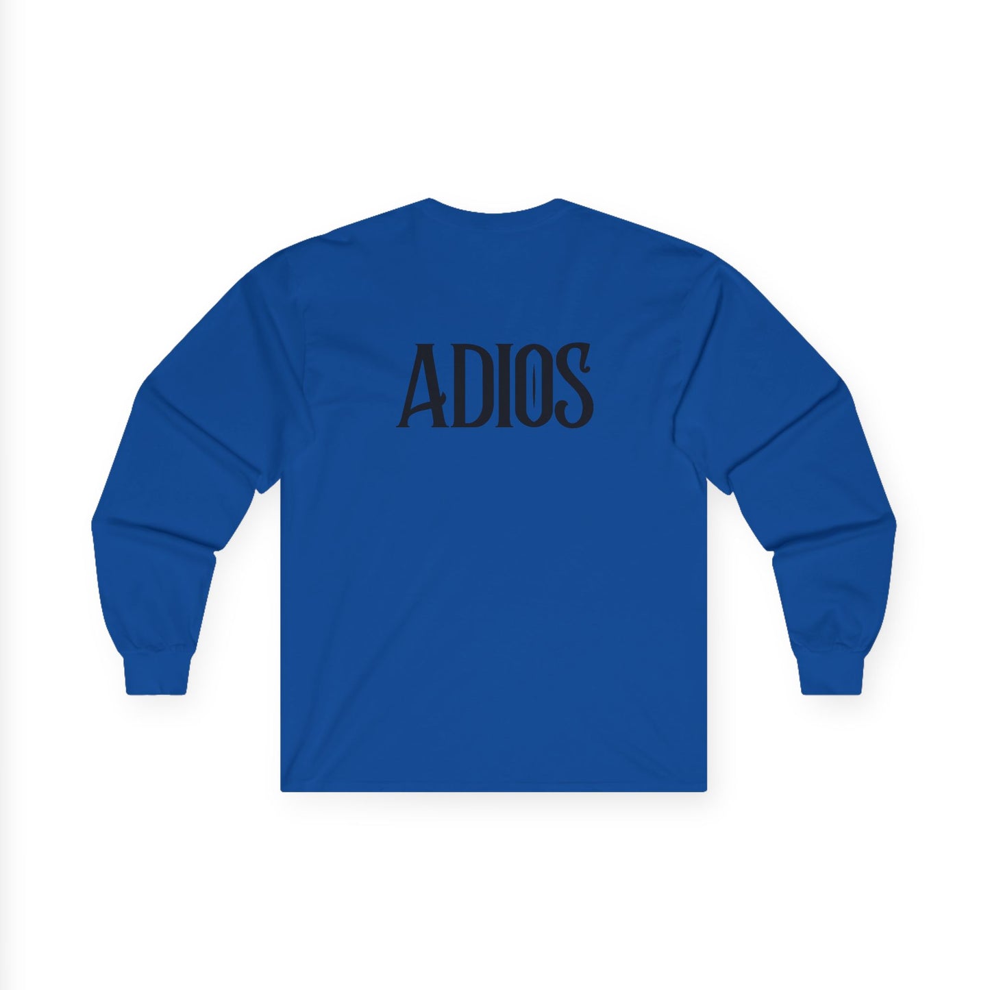 Howdy & Adios // Unisex Long Sleeve Tee | Casual Cotton Top for Friends & Farewells