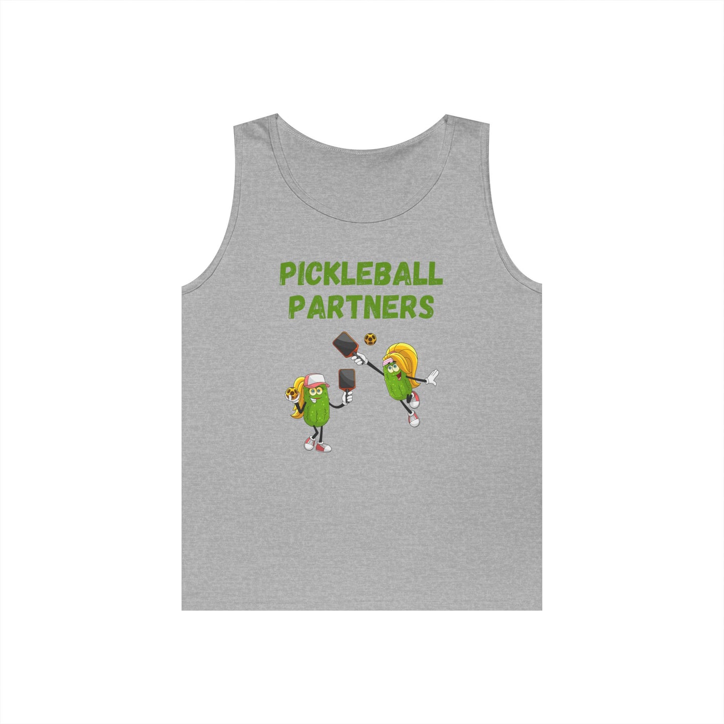 Pickleball Partners 3 // Unisex Heavy Cotton Tank Top