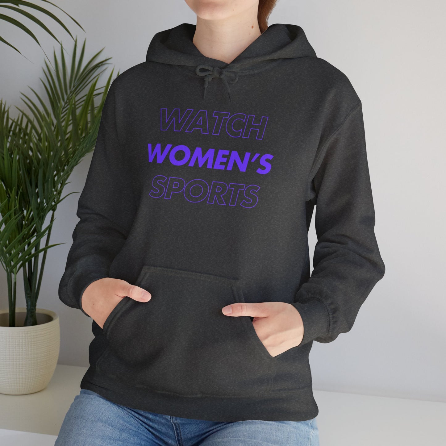 Watch Women's Sports // Unisex Heavy Blend™ Hooded Sweatshirt
