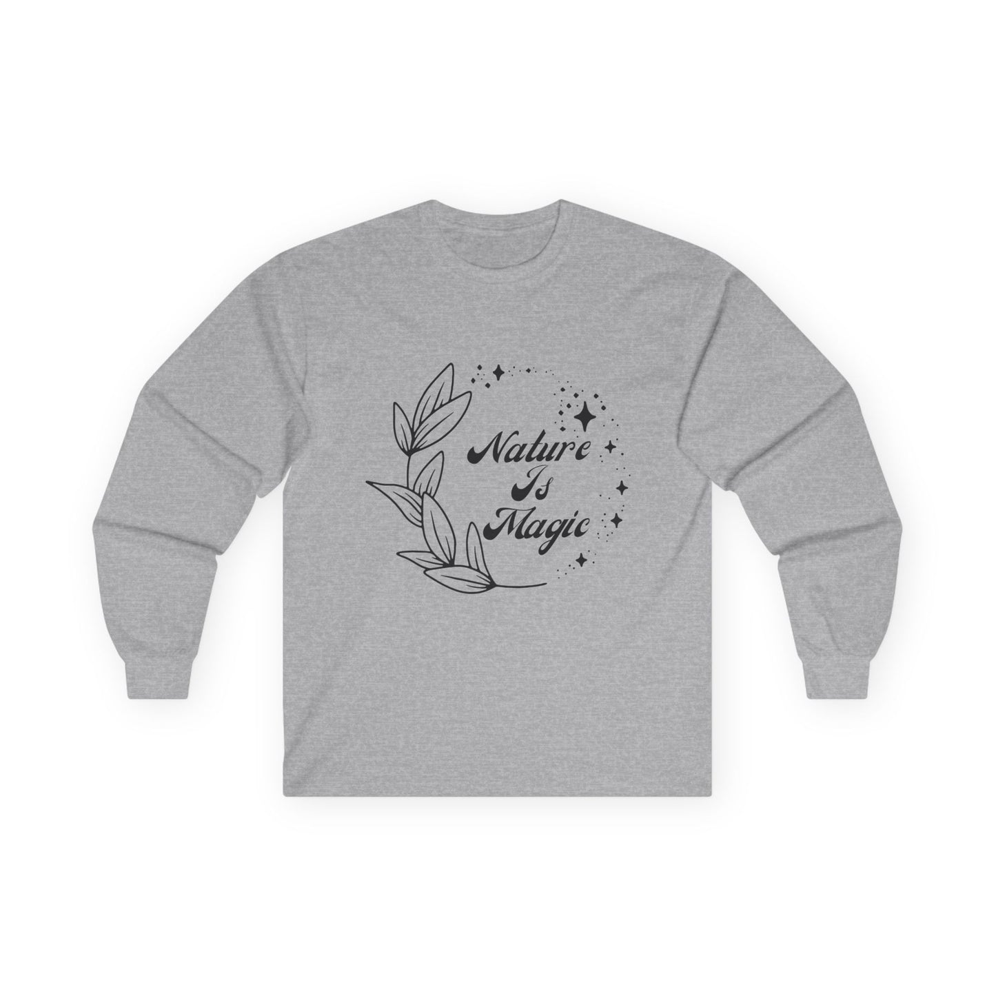 Nature is Magic // Unisex Ultra Cotton Long Sleeve Tee - Embrace Nature's Beauty