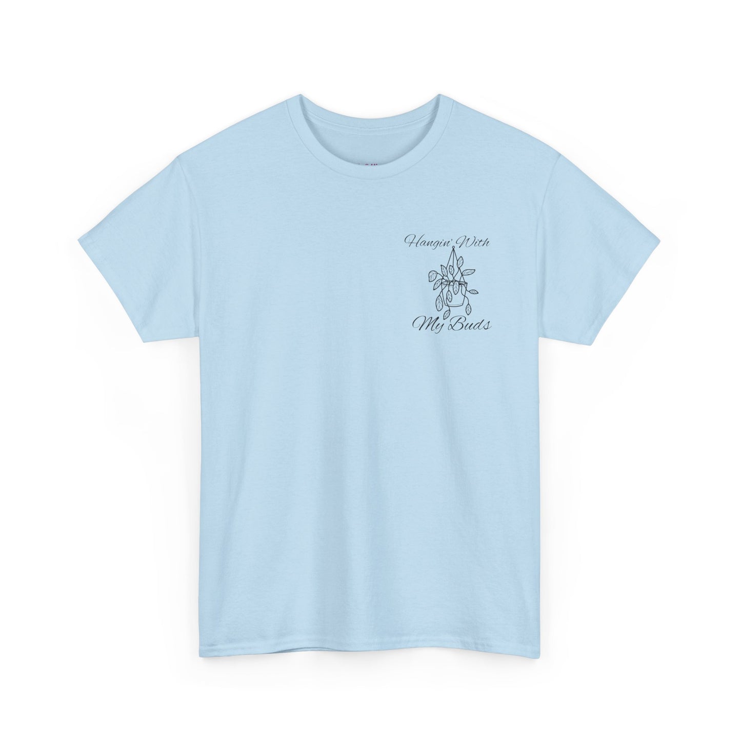 Hangin' With My Buds // Unisex Heavy Cotton Tee - Perfect for Everyday Comfort