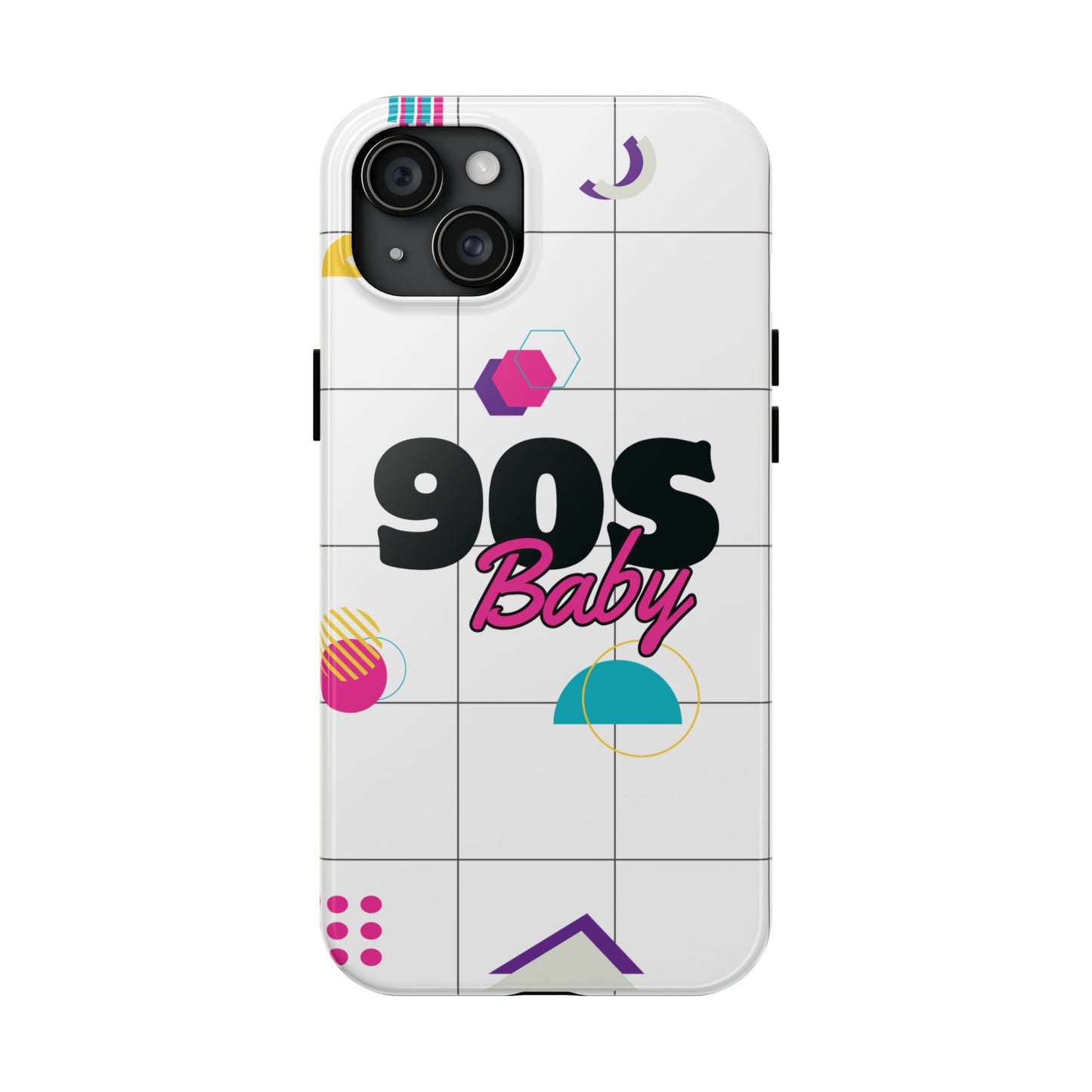 90s Baby Bright Colors // iPhone Case