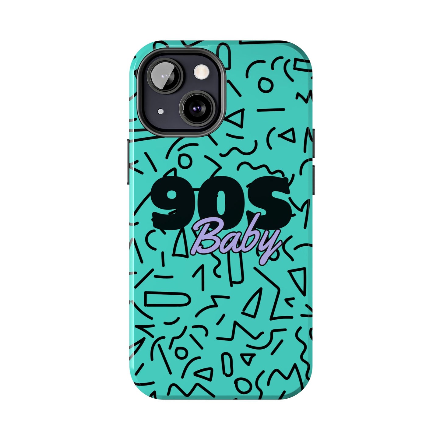 90s Baby Turquoise // iPhone Case