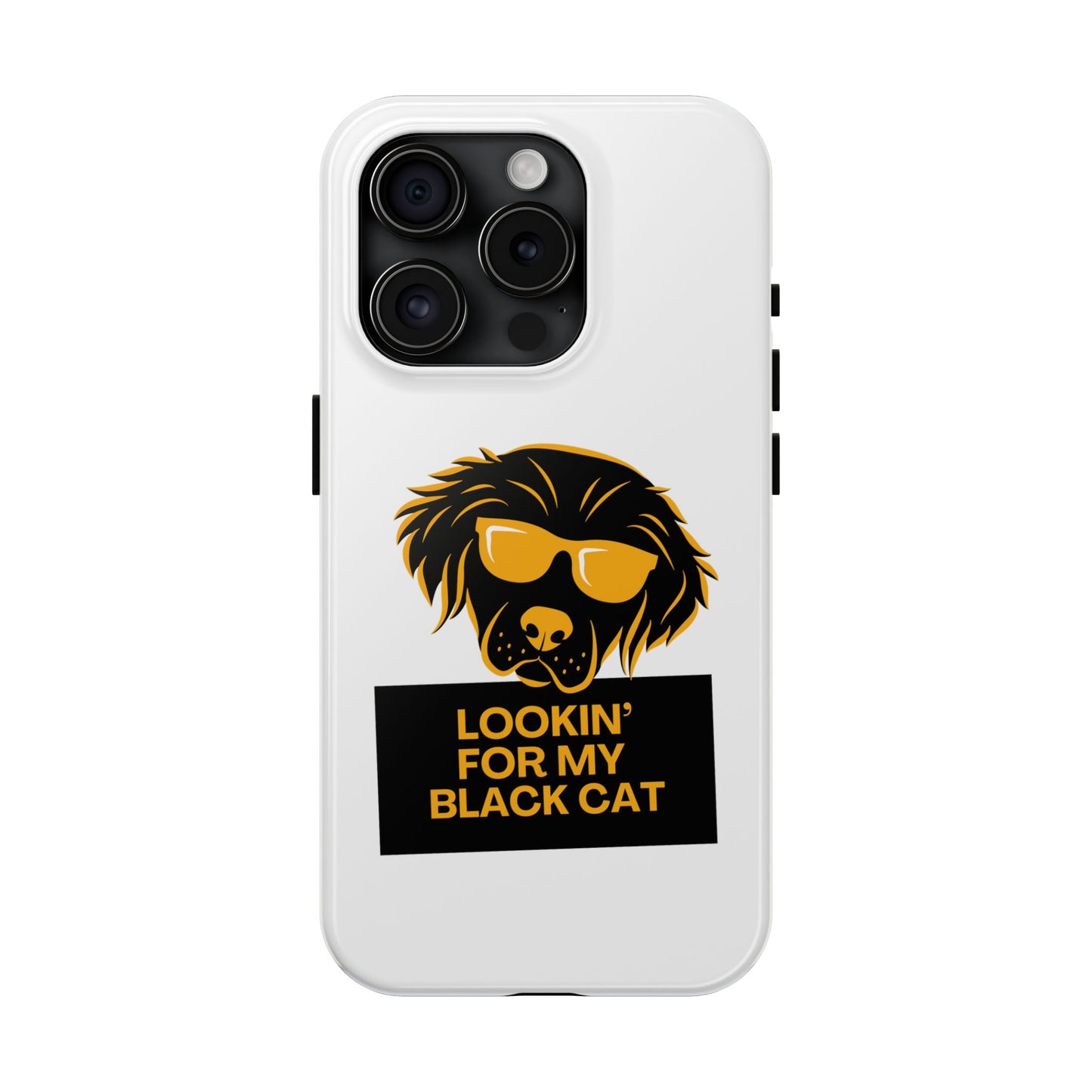 Lookin' For My Black Cat // Phone Case