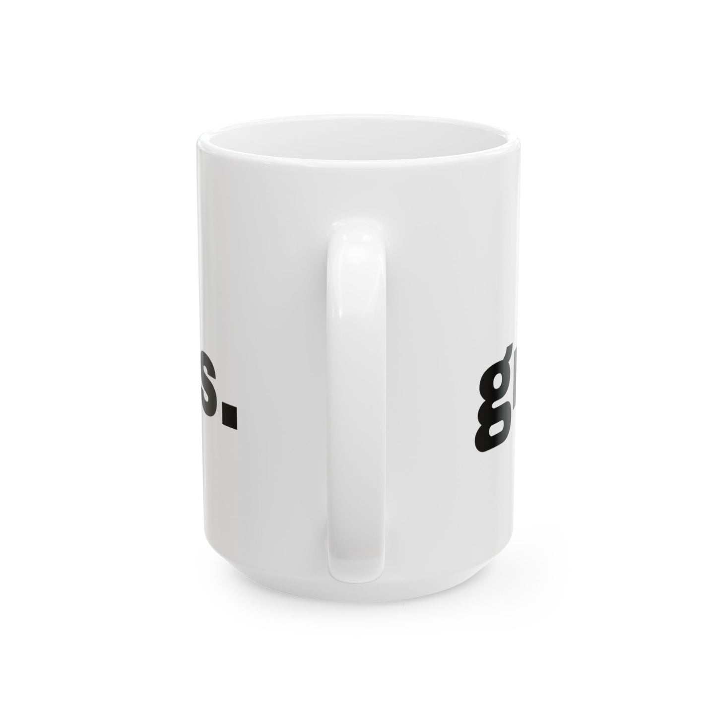 Grief Sucks // Ceramic Mug, (11oz, 15oz)
