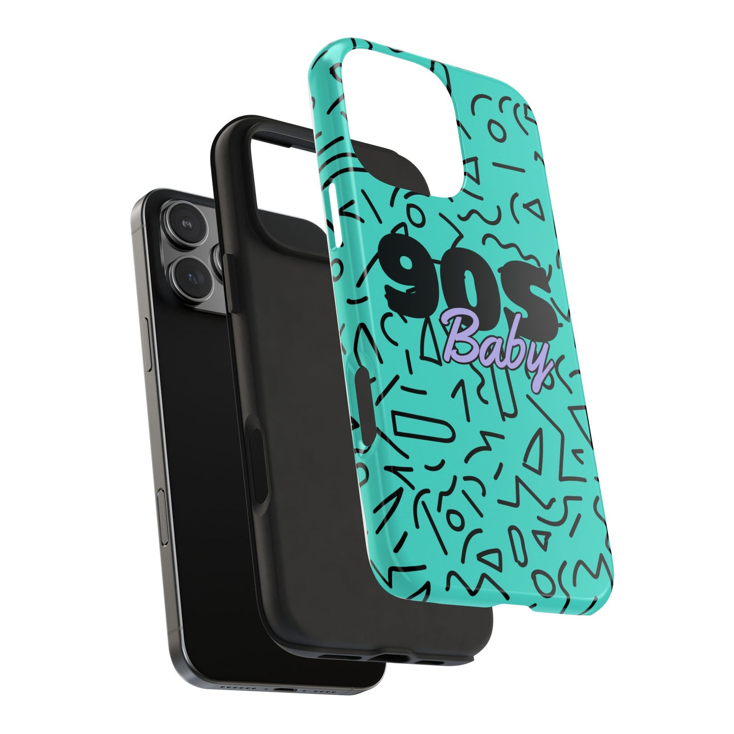 90s Baby Turquoise // iPhone Case