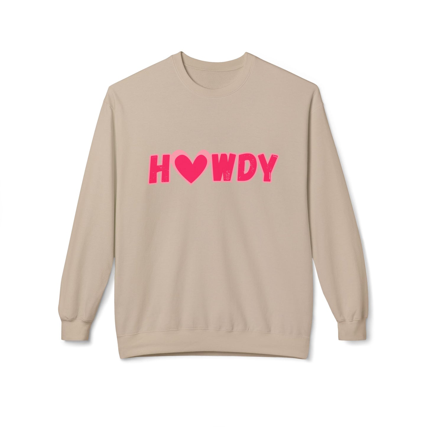 H<3Wdy // Unisex Midweight Softstyle Fleece Crewneck Sweatshirt