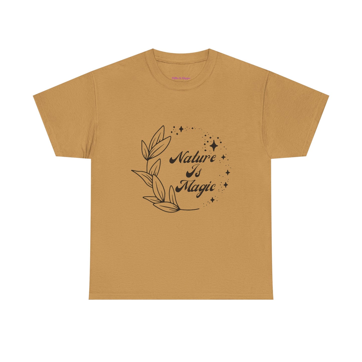 Nature is Magic // Unisex Heavy Cotton Tee - Nature-Themed Casual Wear