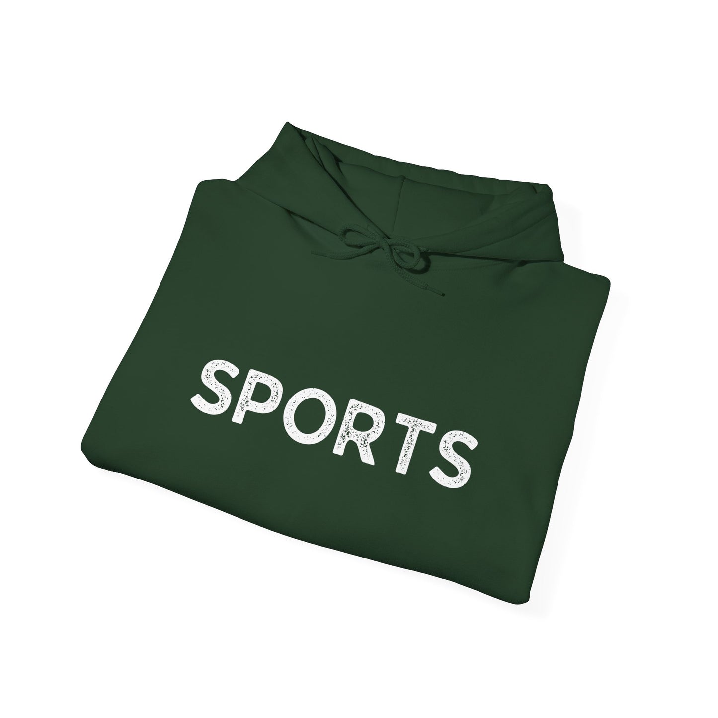 Sports // Unisex Heavy Blend™ Hooded Sweatshirt - White Text