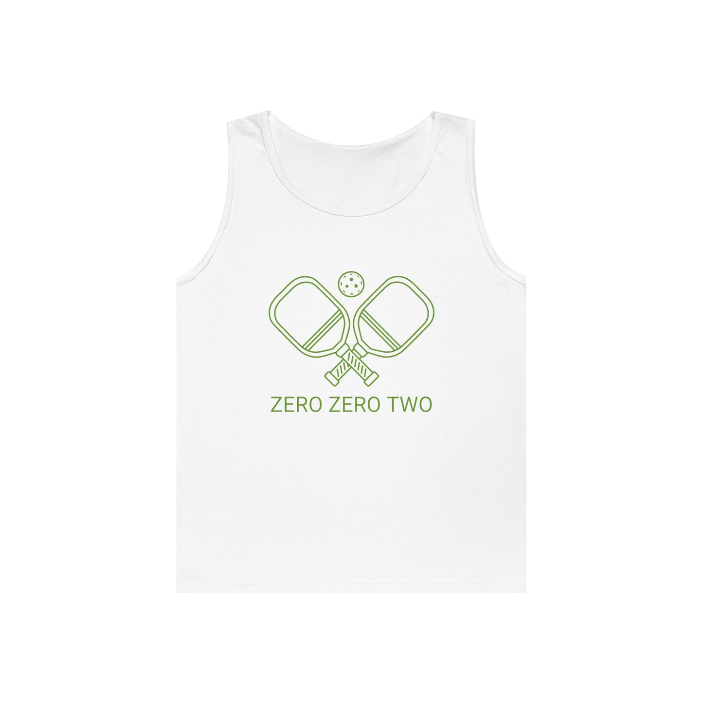 Zero Zero Two Pickleball // Unisex Heavy Cotton Tank Top