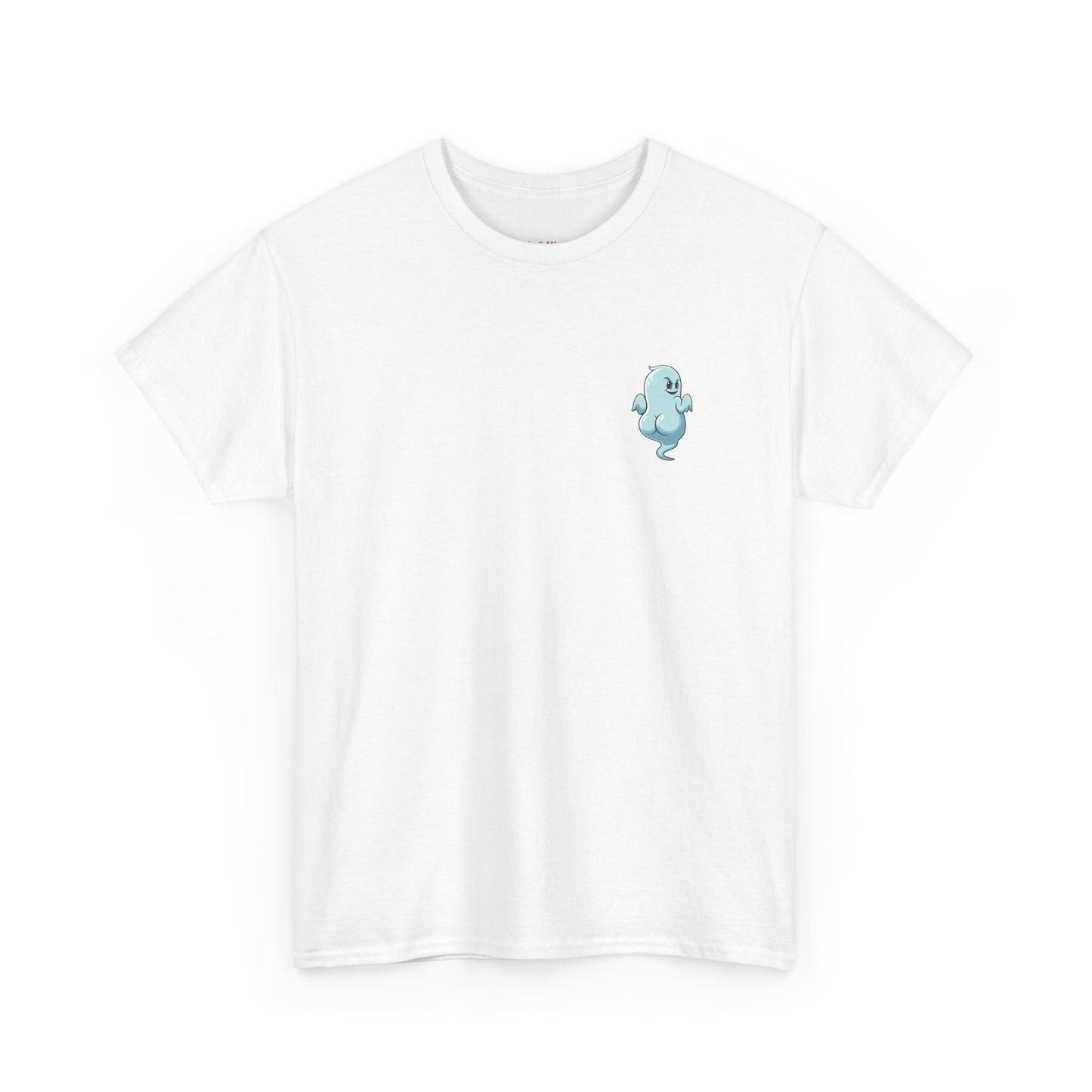 'Power Bottom Autumn' Blue Ghost // Playful Unisex Heavy Cotton Tee