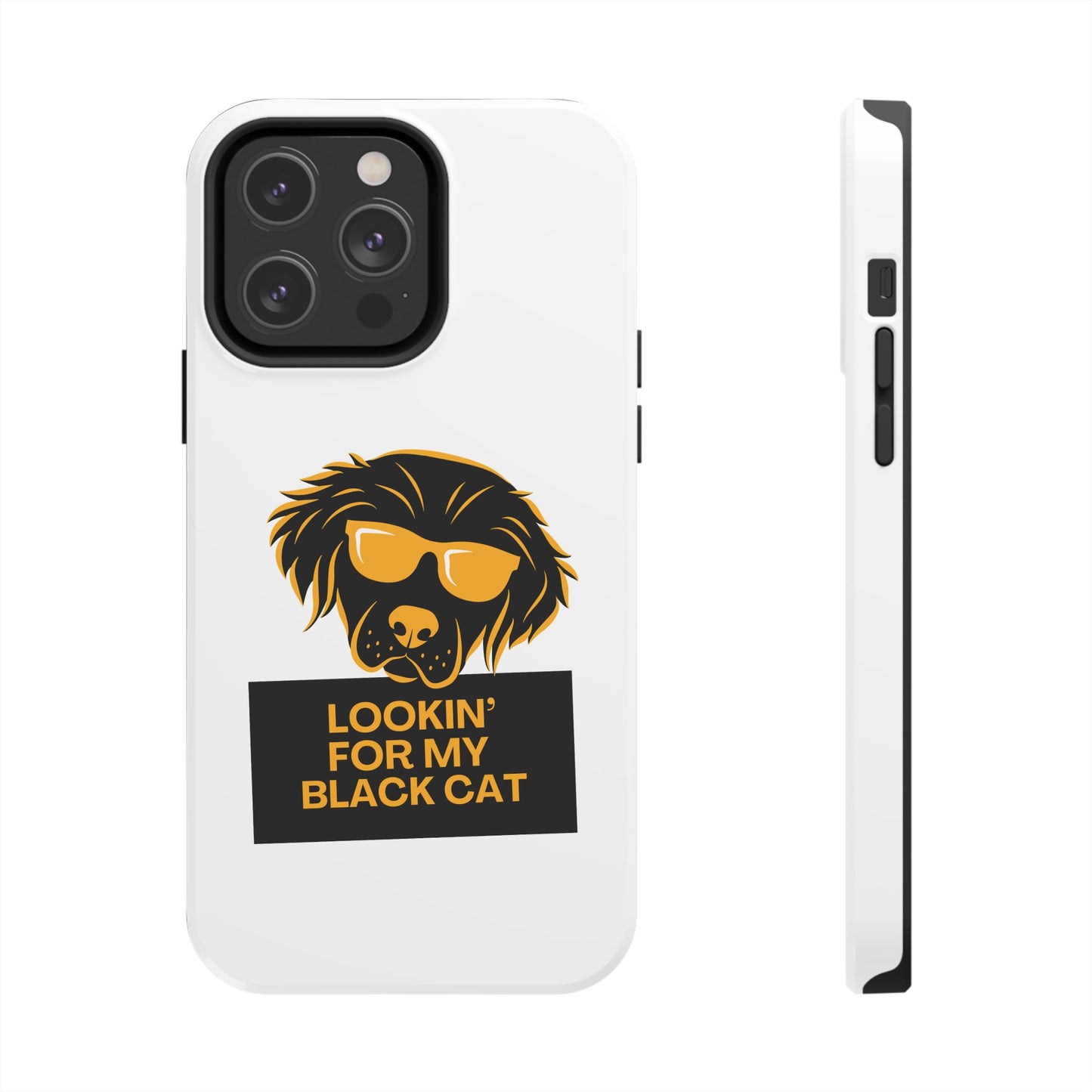 Lookin' For My Black Cat // Phone Case