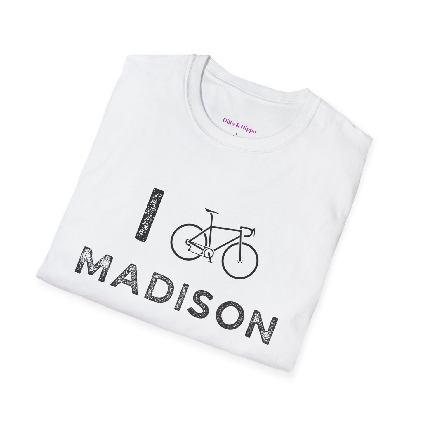 I (Road) Bike Madison // Unisex Softstyle T-Shirt