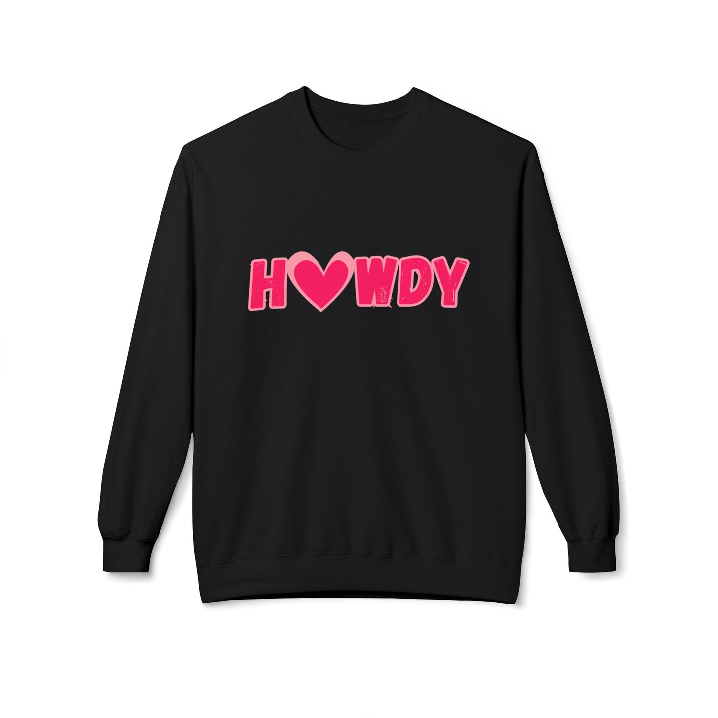 H<3Wdy // Unisex Midweight Softstyle Fleece Crewneck Sweatshirt
