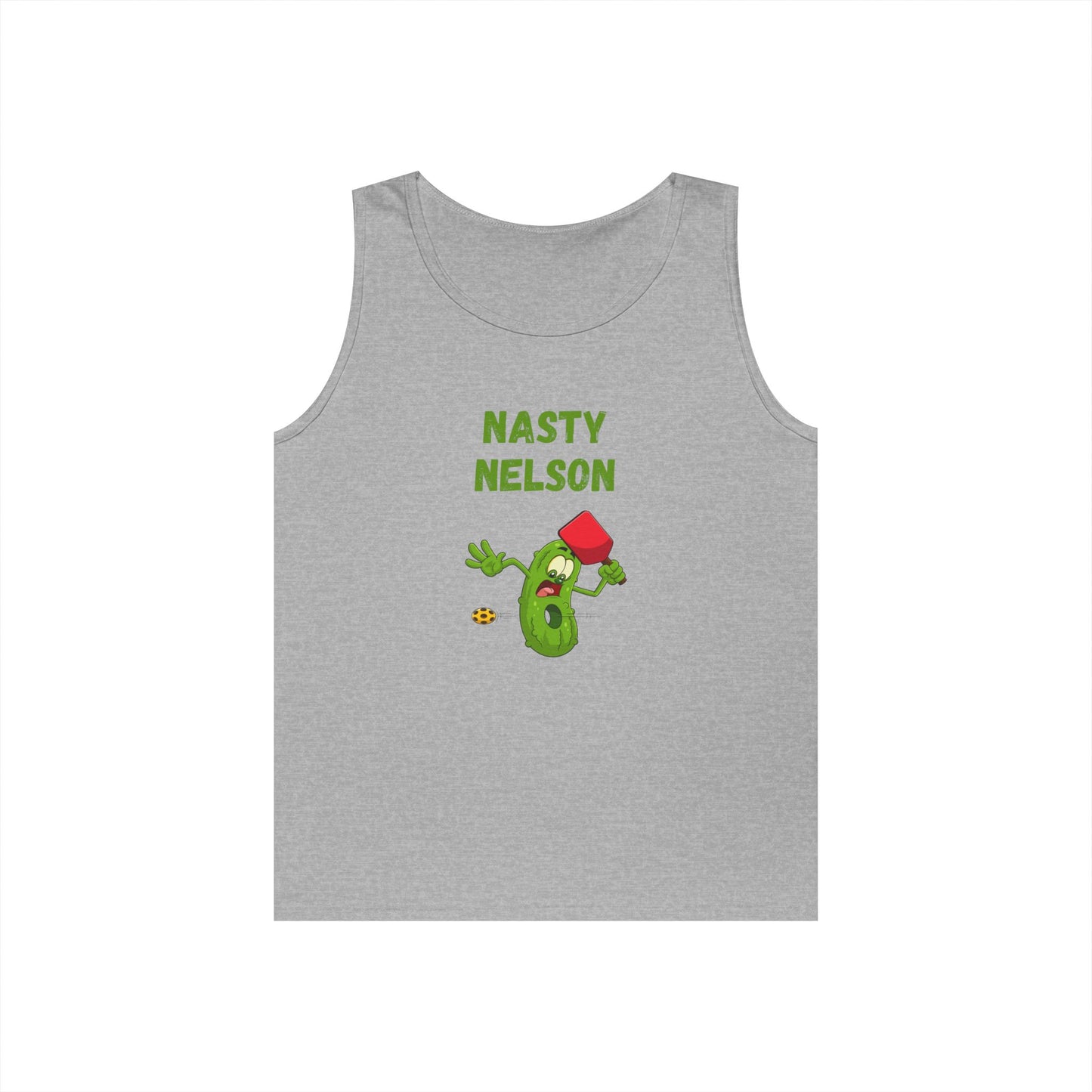 Pickleball // Nasty Nelson // Unisex Heavy Cotton Tank Top
