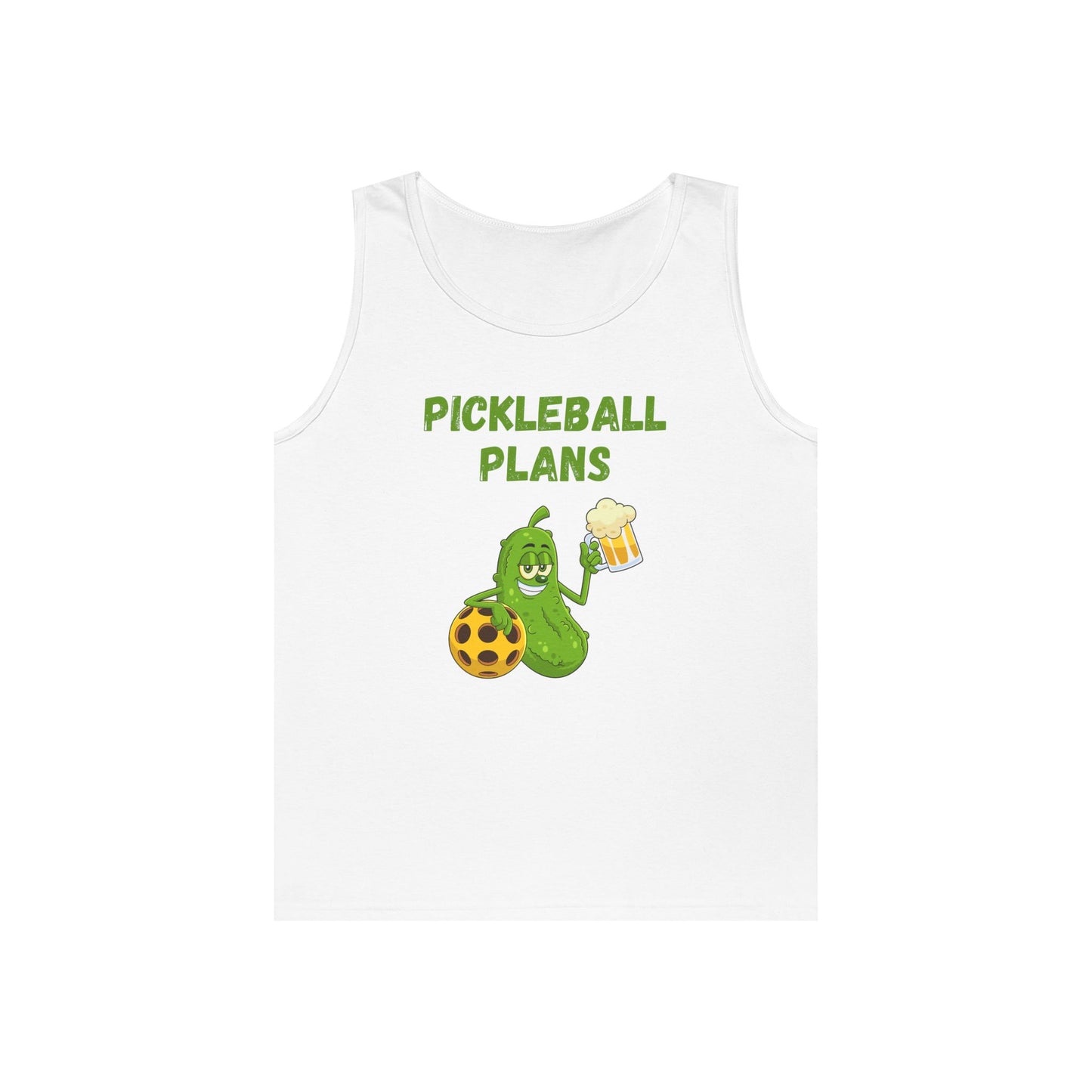 Pickleball Plans // Unisex Heavy Cotton Tank Top