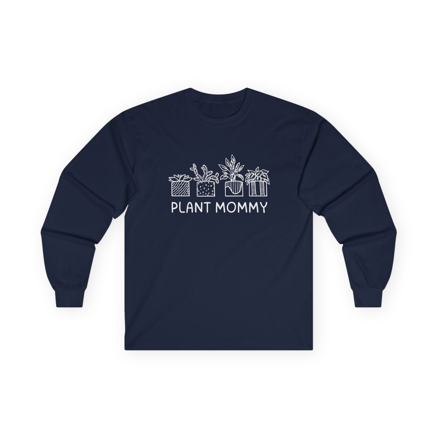 Plant Mommy // Unisex Ultra Cotton Long Sleeve Tee - Perfect Gift for Plant Lovers