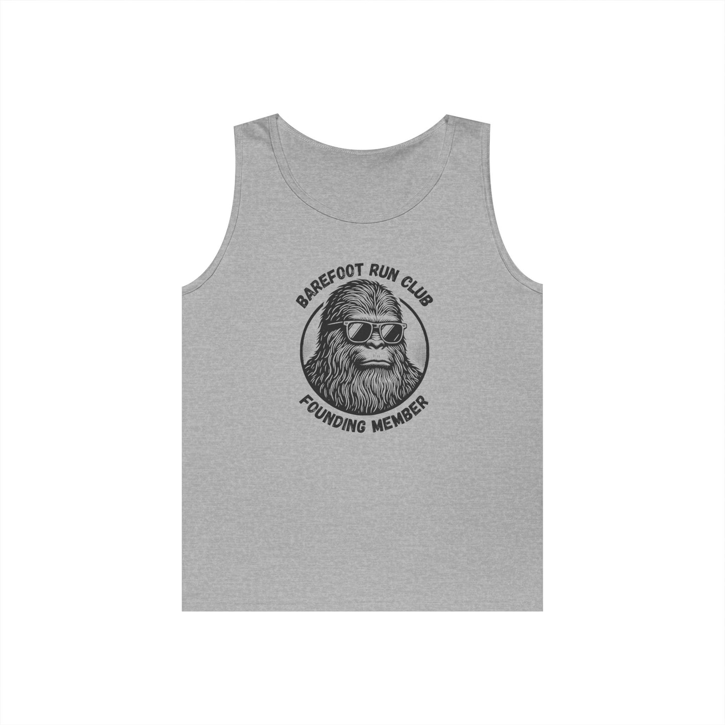 Barefoot Run Club Founding Member // Unisex Heavy Cotton Tank Top