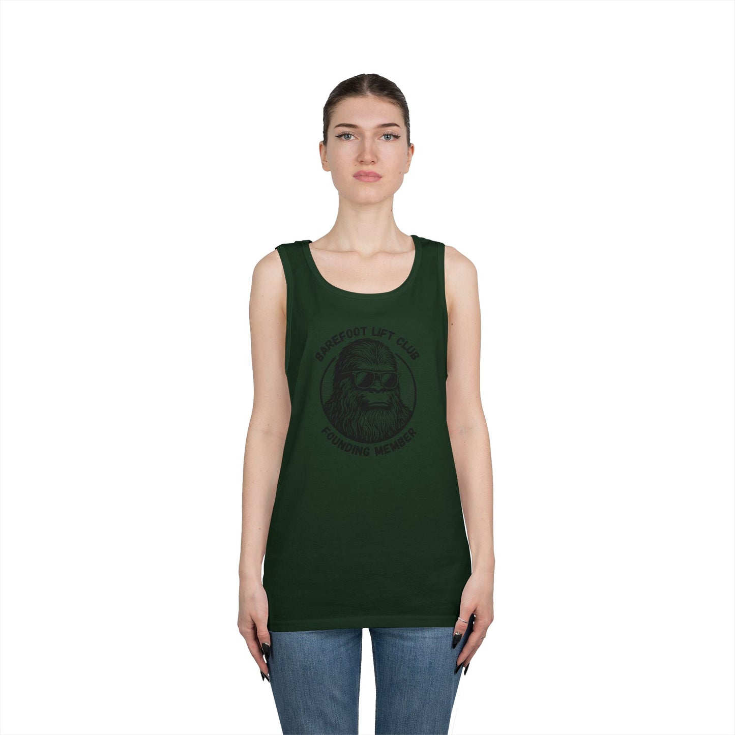 Barefoot Lift Club Founding Member // Unisex Heavy Cotton Tank Top