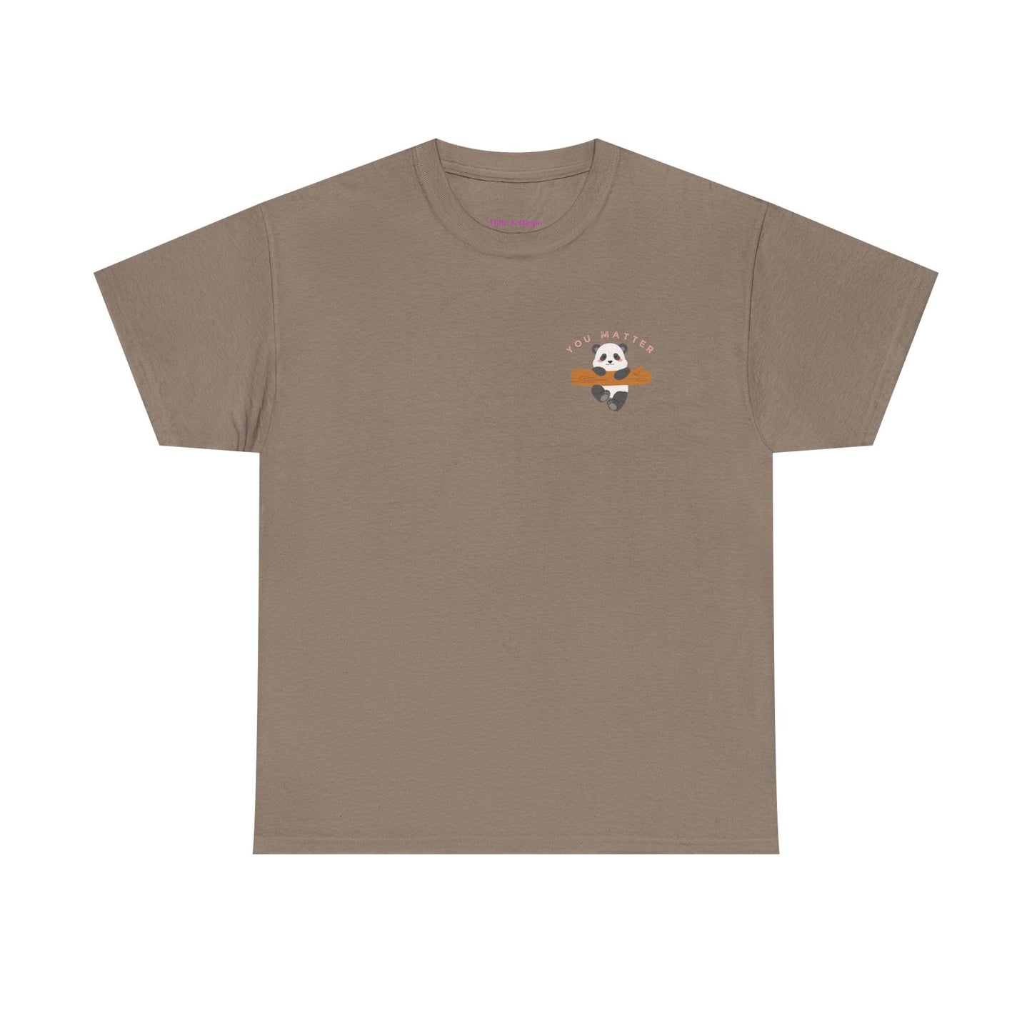 Keep Hangin' On - Panda // Unisex Heavy Cotton Tee -Vibes Graphic Shirt