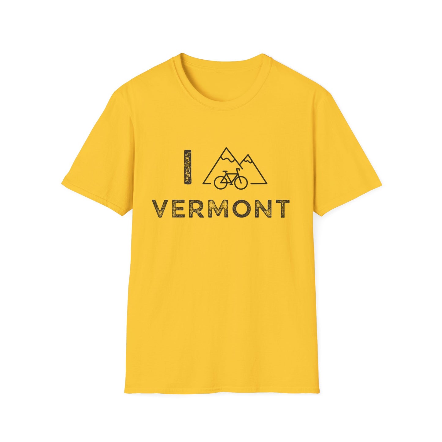 I (Mountain) Bike Vermont // Unisex Softstyle T-Shirt