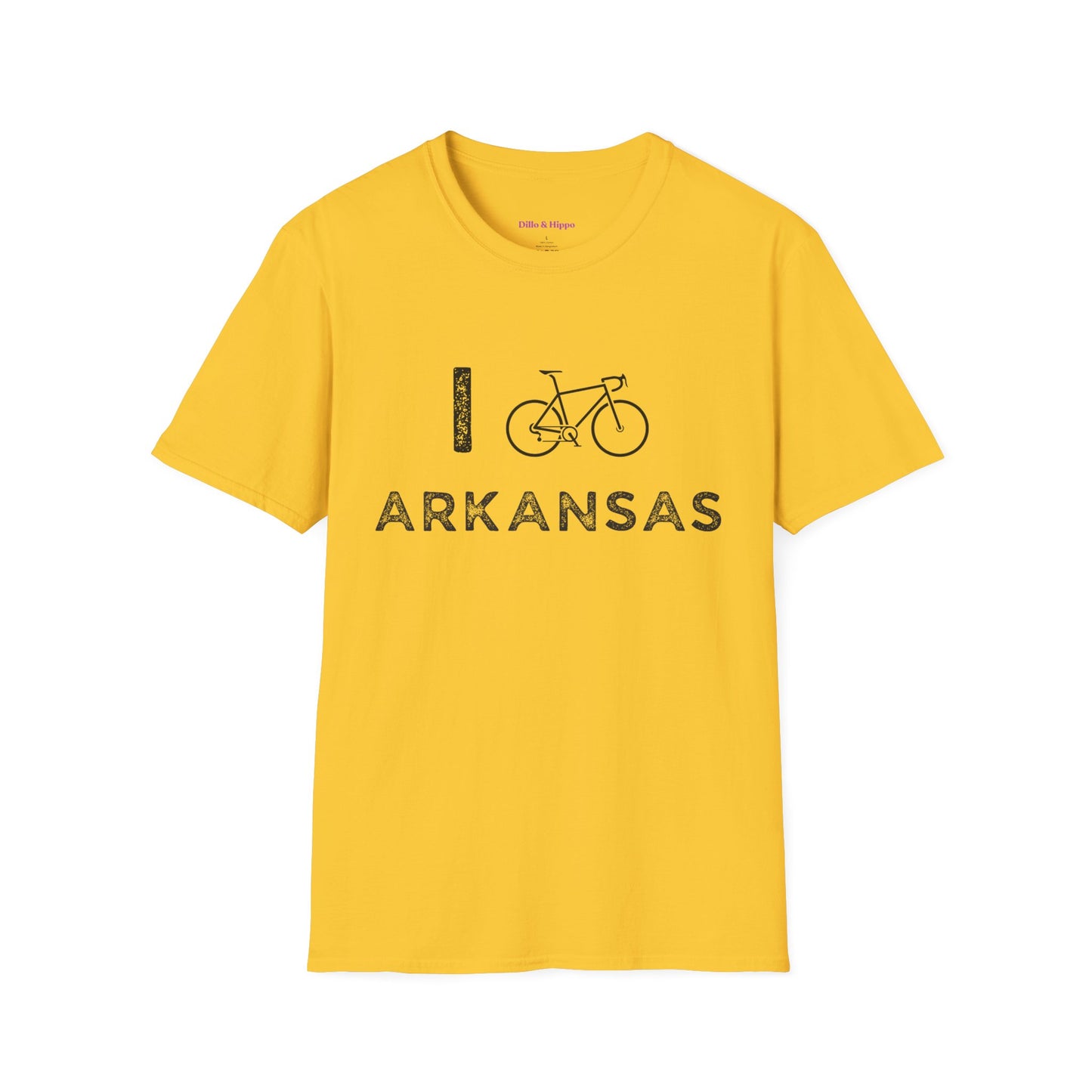 I (Road) Bike Arkansas // Unisex Softstyle T-Shirt