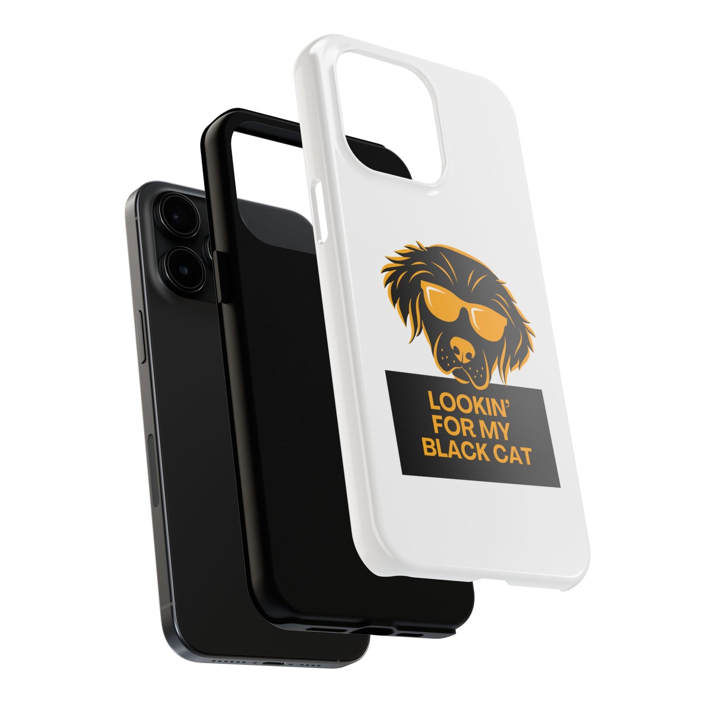 Lookin' For My Black Cat // Phone Case