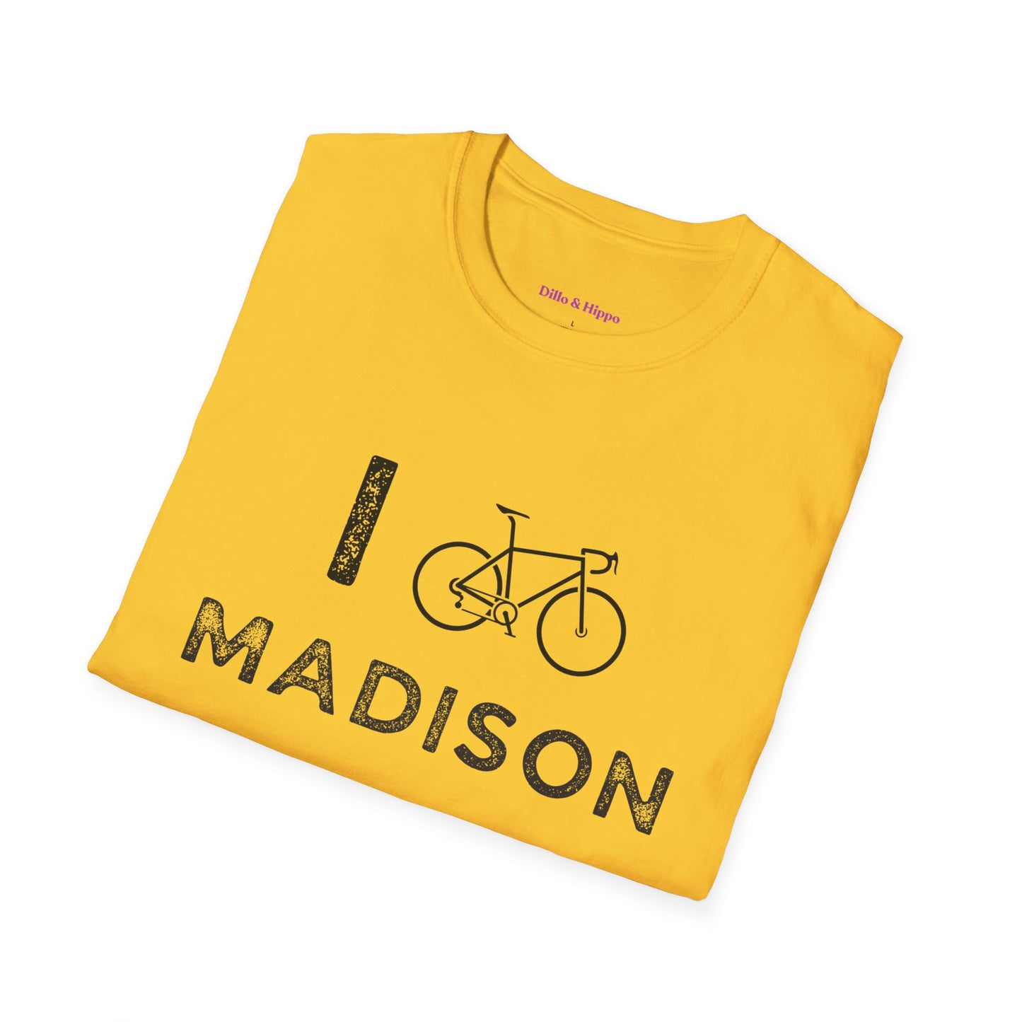 I (Road) Bike Madison // Unisex Softstyle T-Shirt