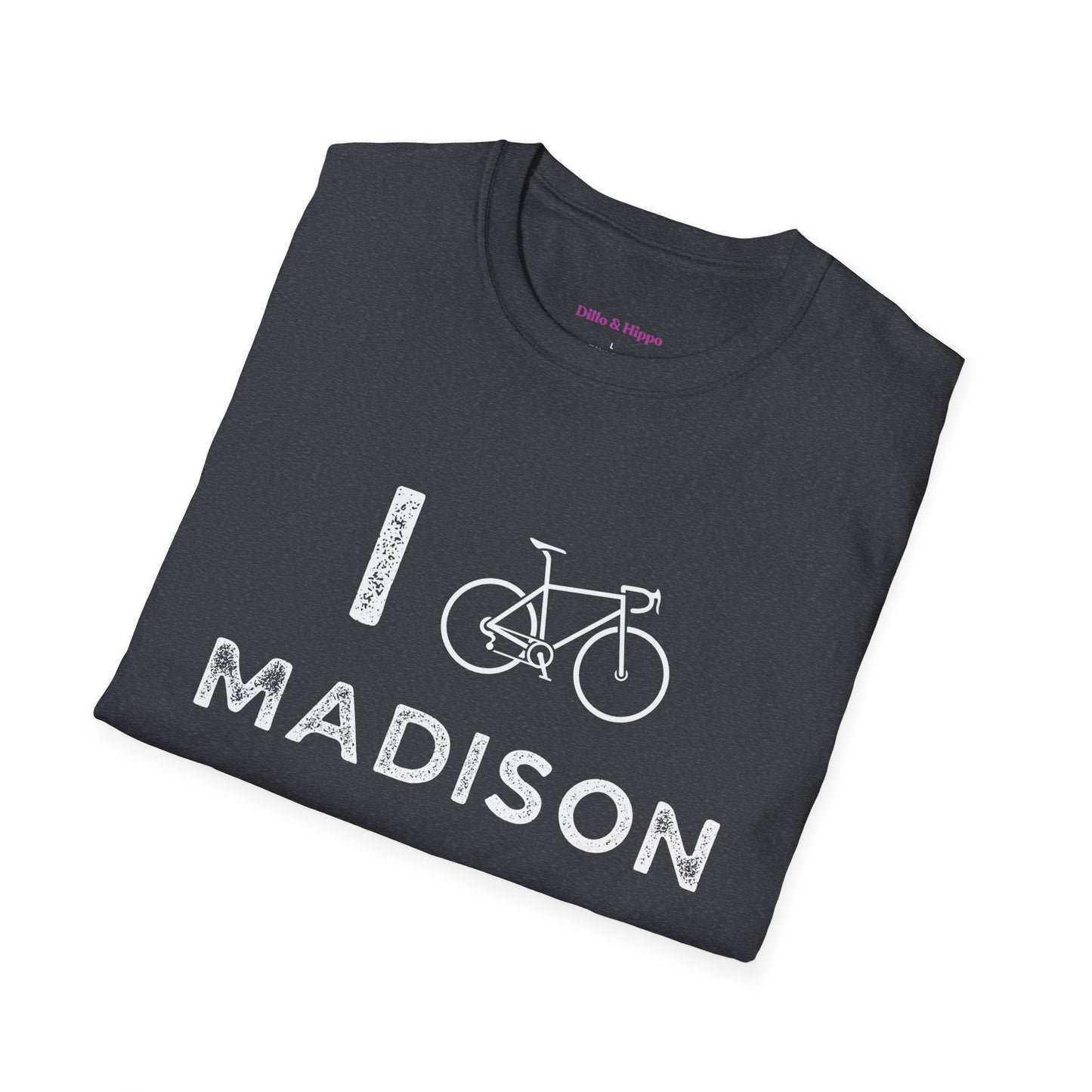 I (Road) Bike Madison // Unisex Softstyle T-Shirt