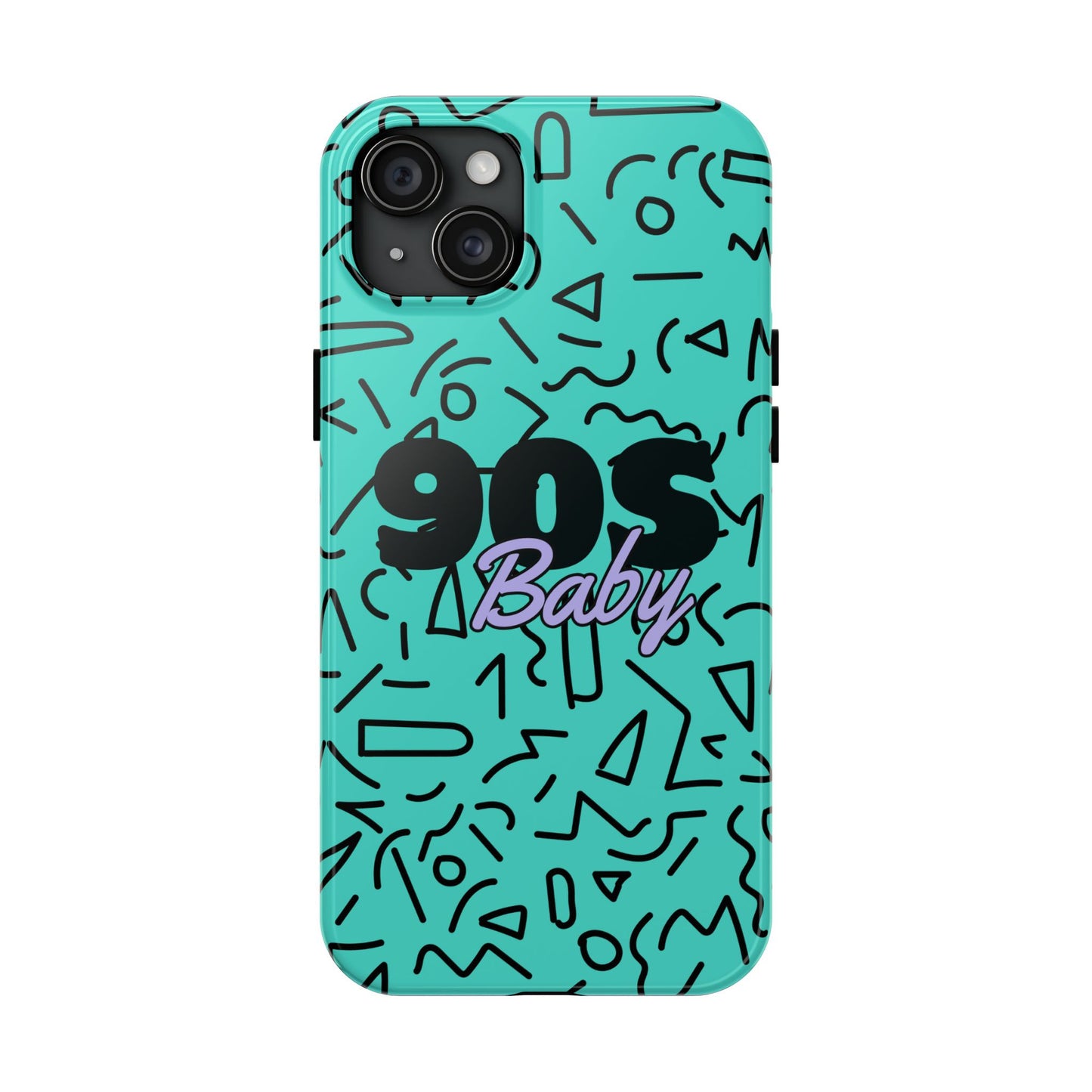 90s Baby Turquoise // iPhone Case