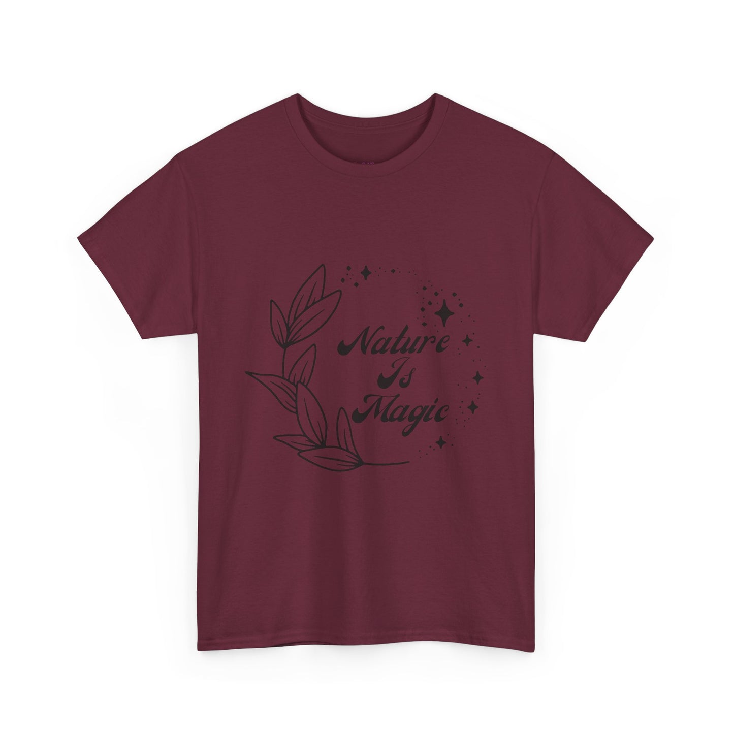 Nature is Magic // Unisex Heavy Cotton Tee - Nature-Themed Casual Wear