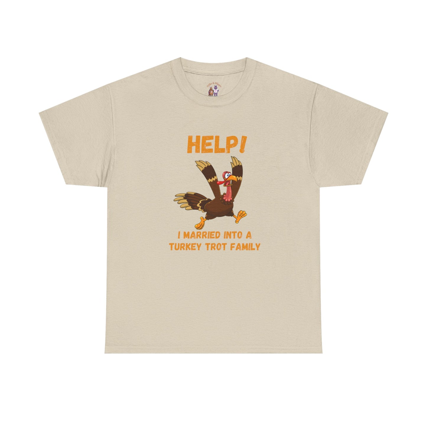 Help! I Married into a Turkey Trot Family // Unisex Jersey Short Sleeve Tee