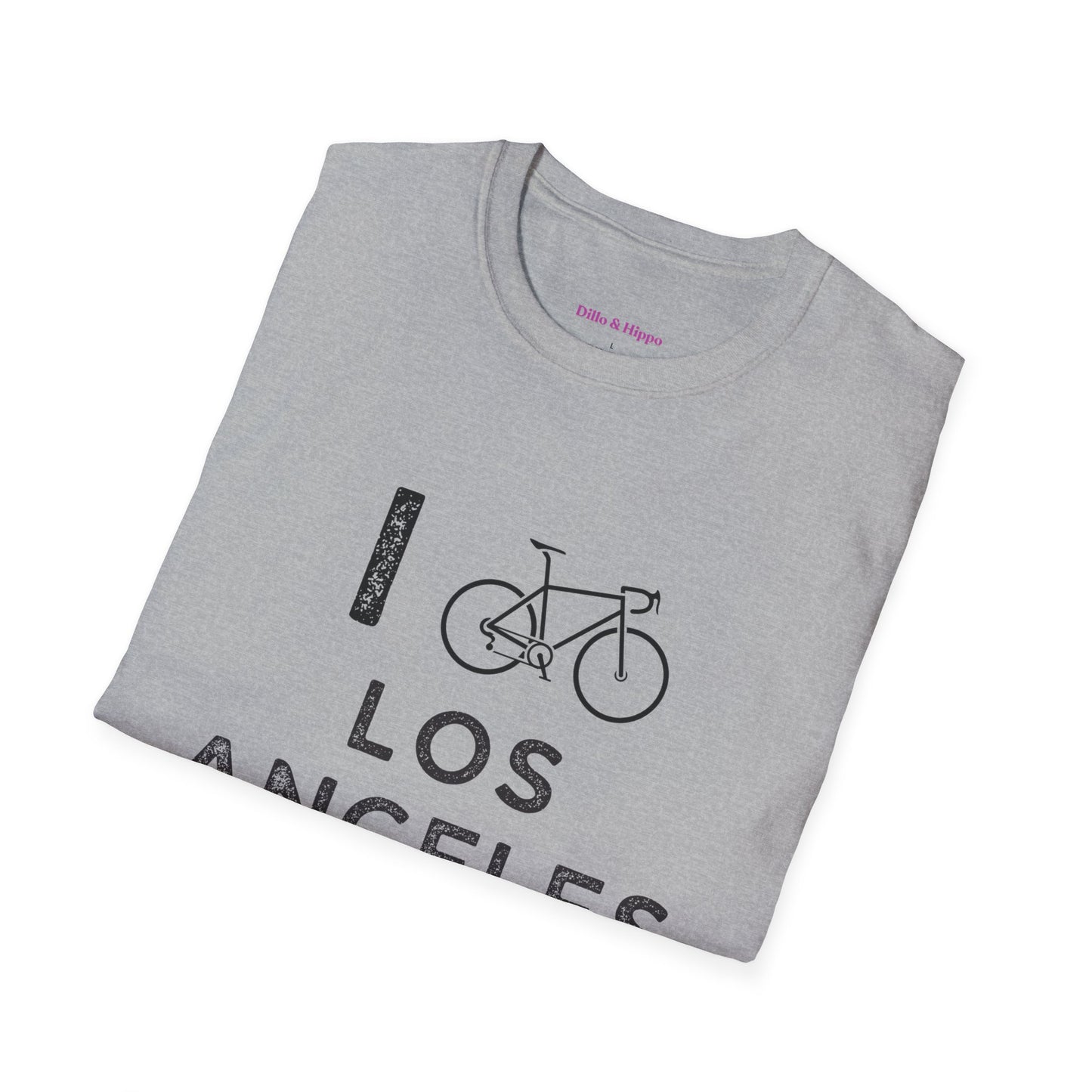I (Road) Bike Los Angeles // Unisex Softstyle T-Shirt
