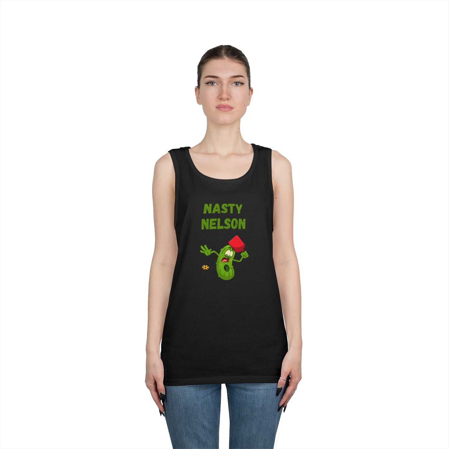 Pickleball // Nasty Nelson // Unisex Heavy Cotton Tank Top