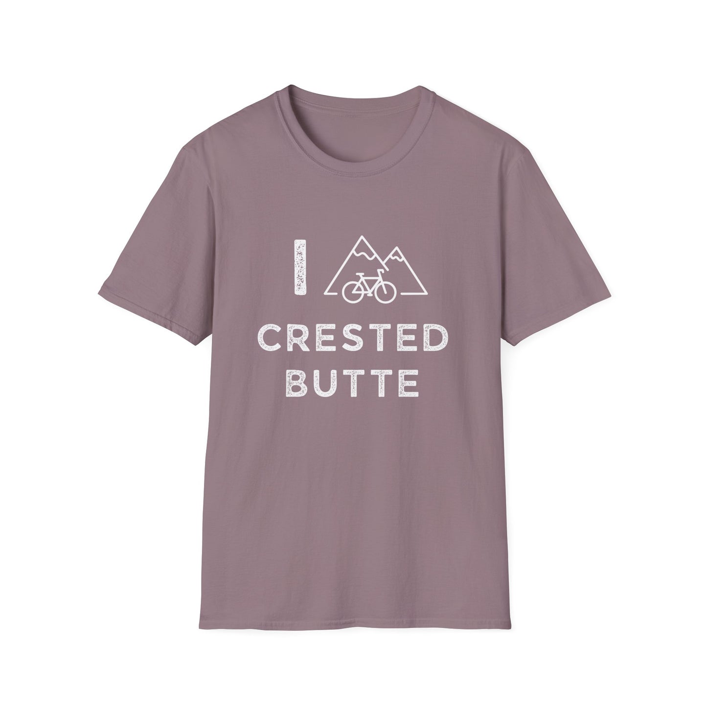 I (Mountain) Bike Crested Butte // Unisex Softstyle T-Shirt