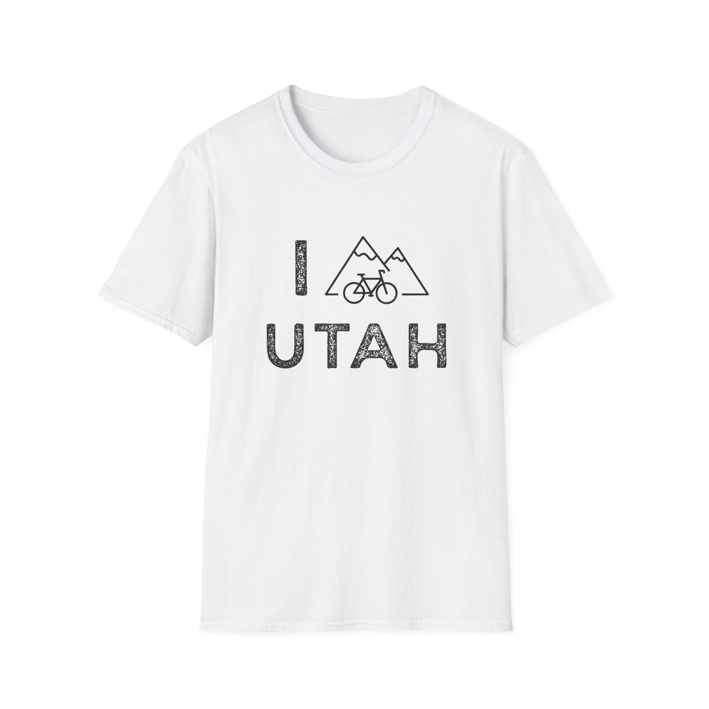 I (Mountain) Bike Utah // Unisex Softstyle T-Shirt