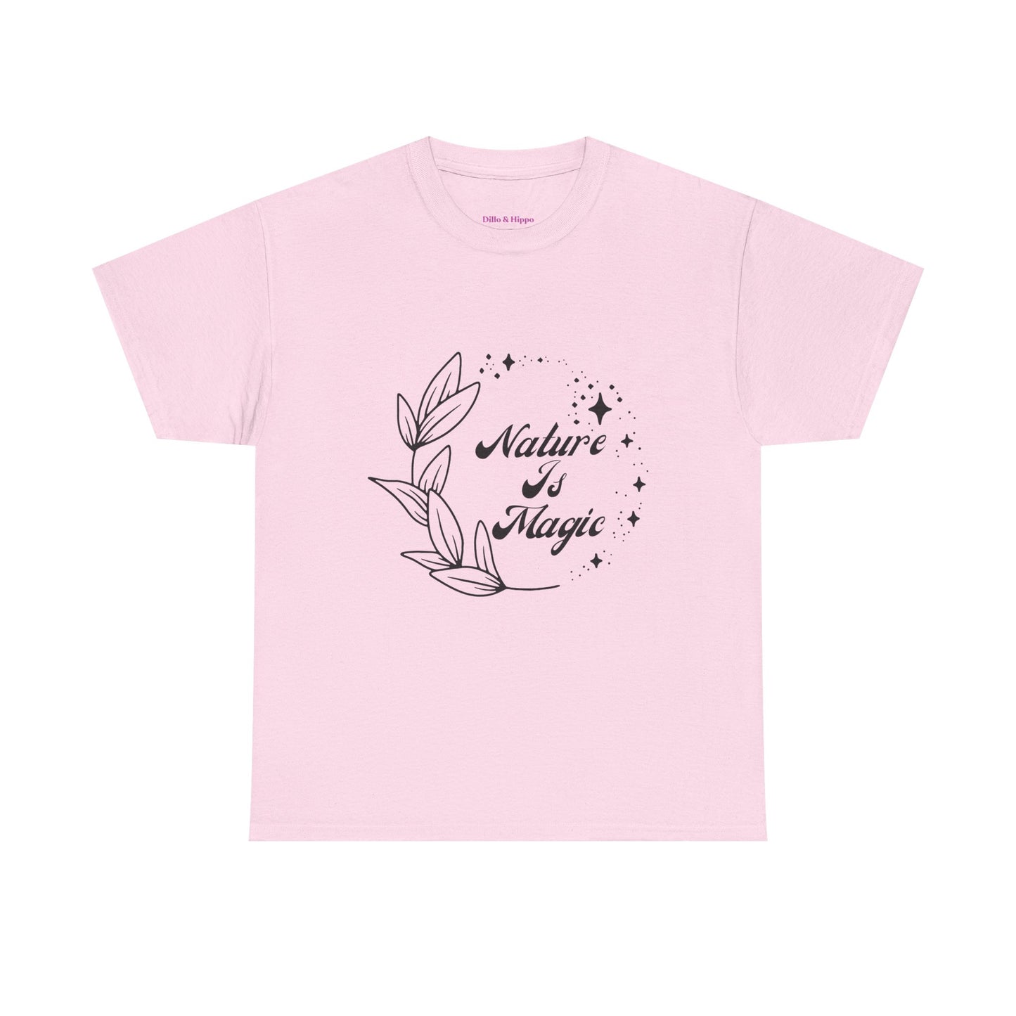 Nature is Magic // Unisex Heavy Cotton Tee - Nature-Themed Casual Wear