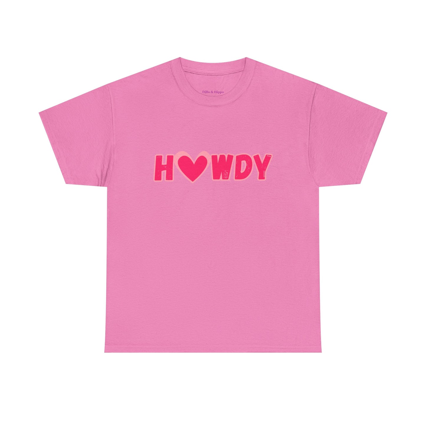 H<3WDY // Fun Howdy Graphic Unisex Heavy Cotton Tee