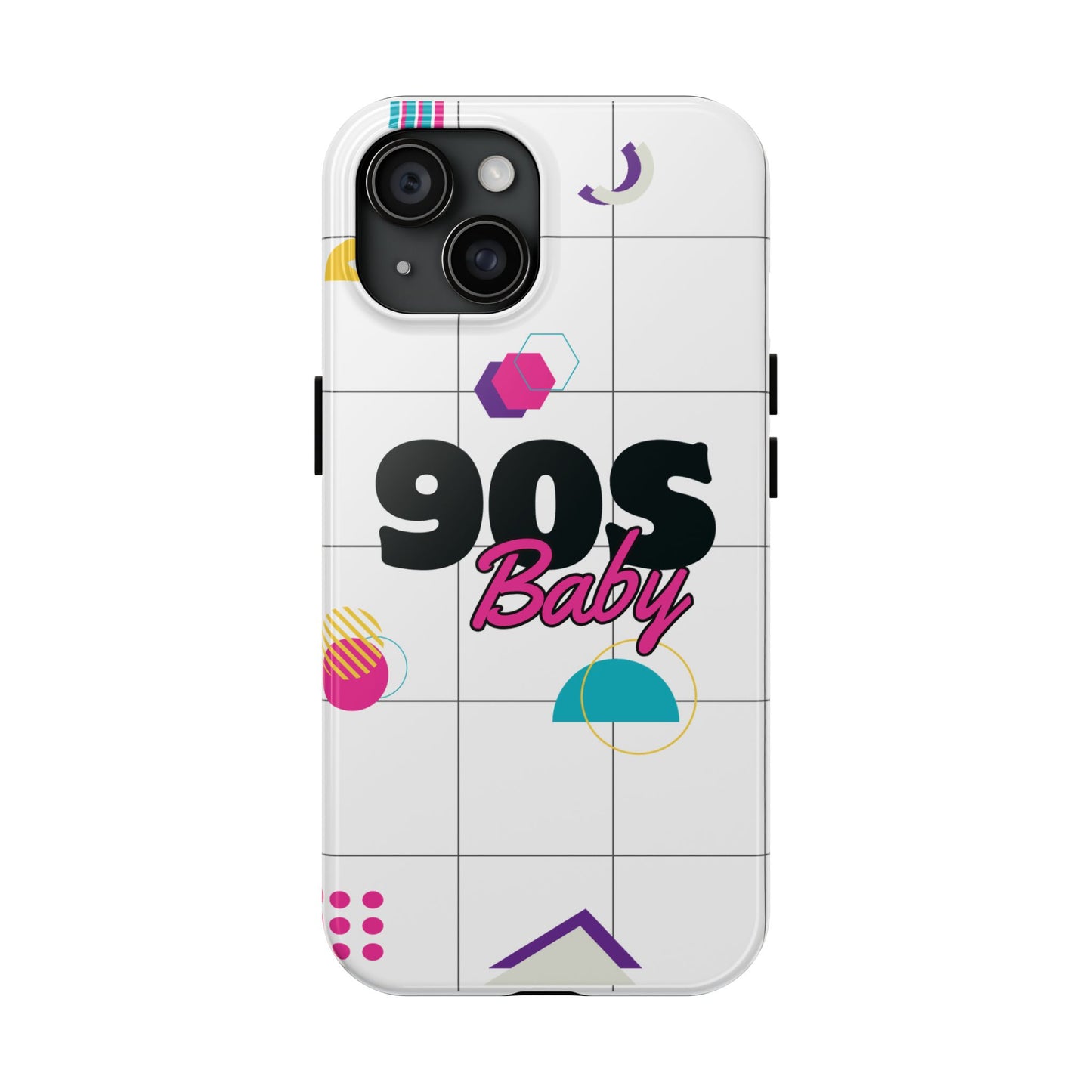 90s Baby Bright Colors // iPhone Case