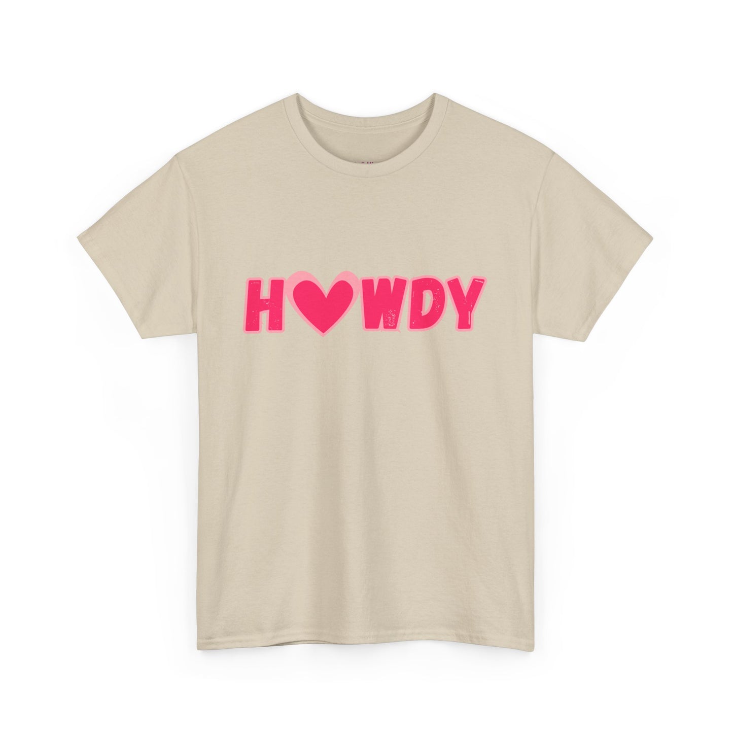 H<3WDY // Fun Howdy Graphic Unisex Heavy Cotton Tee