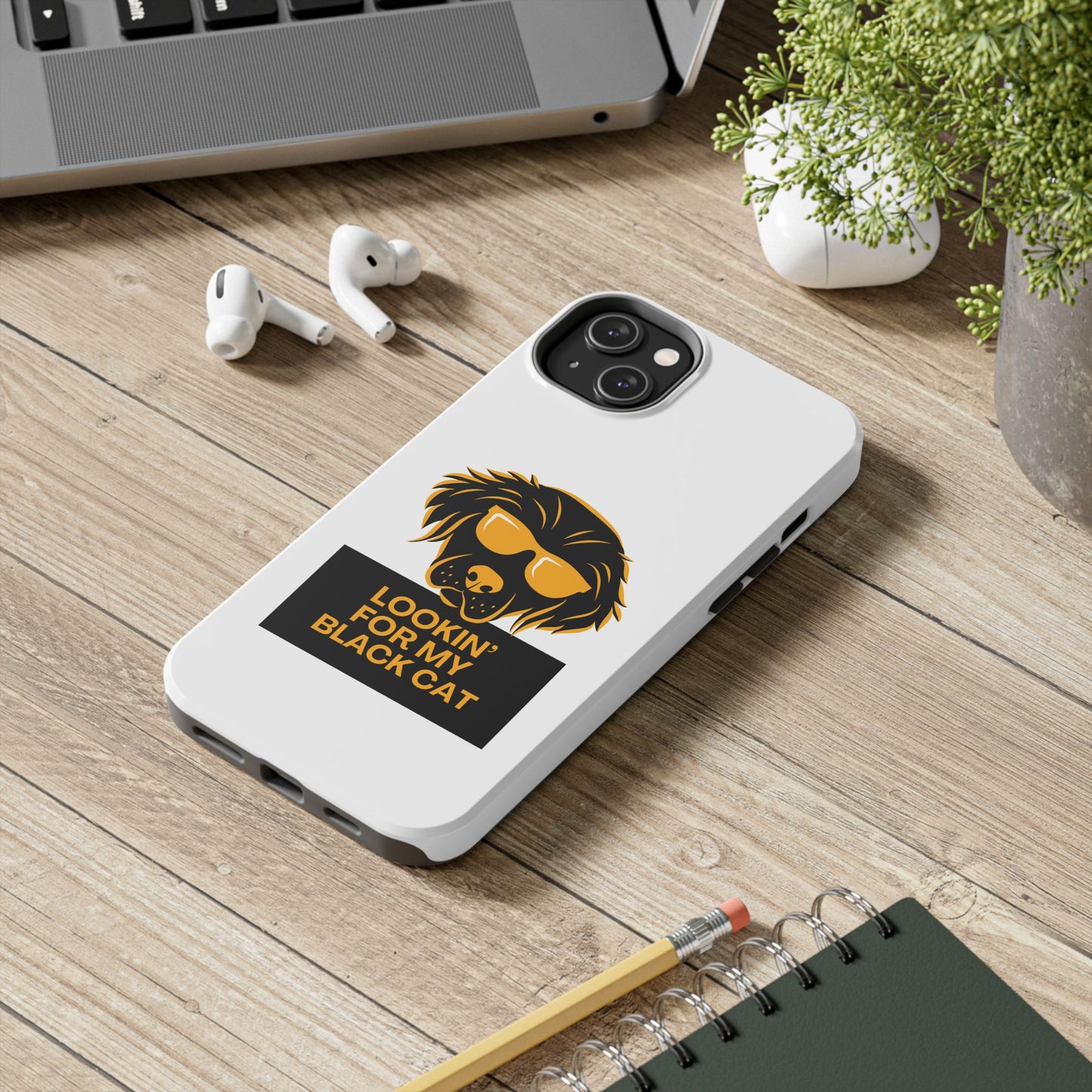Lookin' For My Black Cat // Phone Case