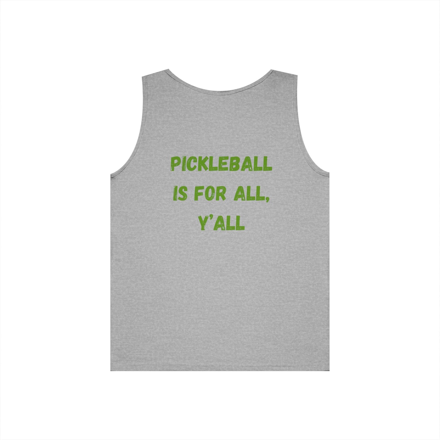Pickleball is for All, Y'all // Unisex Heavy Cotton Tank Top