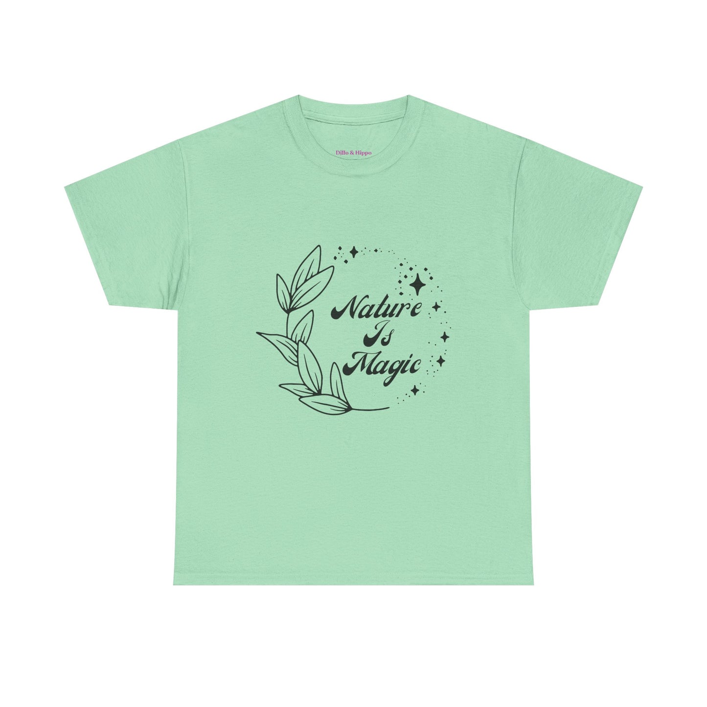 Nature is Magic // Unisex Heavy Cotton Tee - Nature-Themed Casual Wear