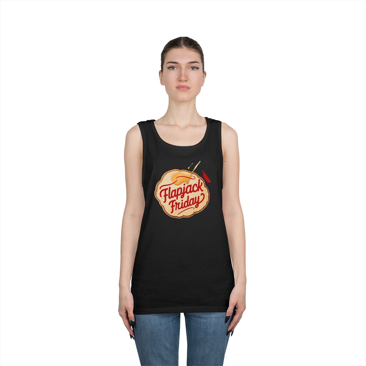 Flapjack Friday // Unisex Heavy Cotton Tank Top