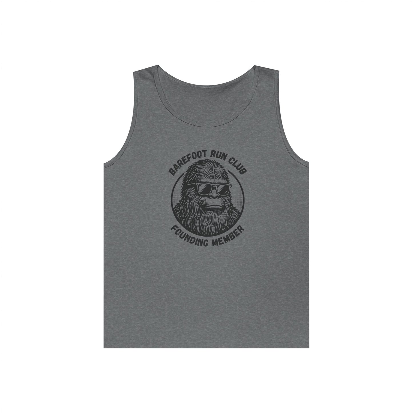 Barefoot Run Club Founding Member // Unisex Heavy Cotton Tank Top